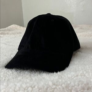 Banana Republic Black Corduroy Hat